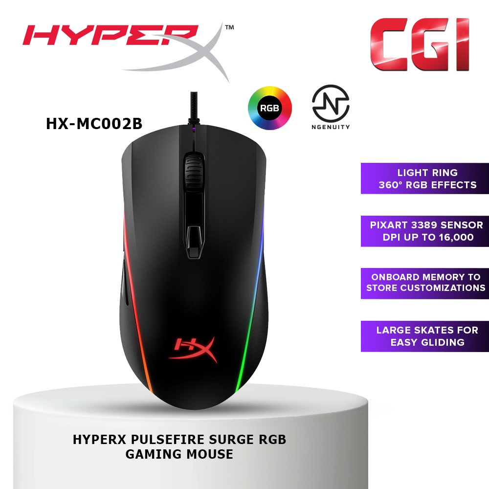 Hyperx pulsefire deals surge rgb