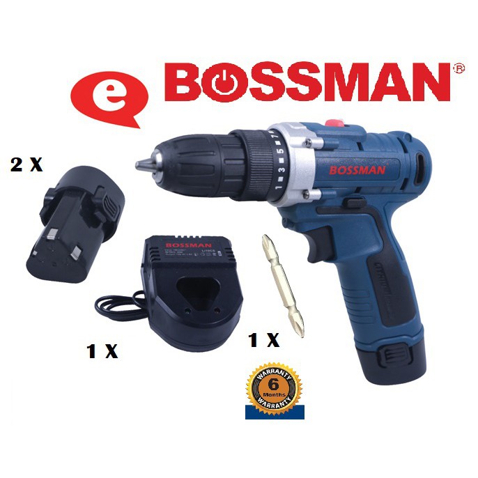 Bossman cordless drill discount