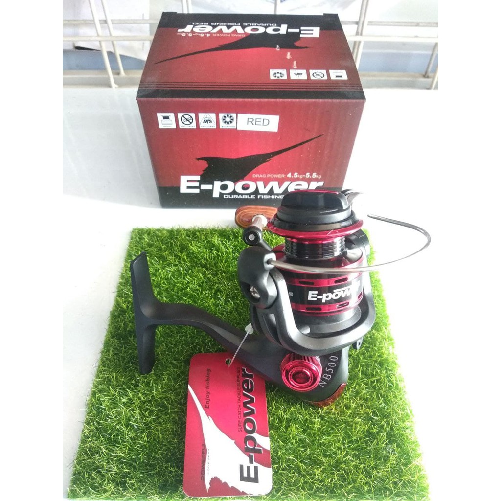 e power fishing reel KOBO A large electric reel with powerful winding power to target large fish such as yellowfish READY STOCK] E-POWER NB 500