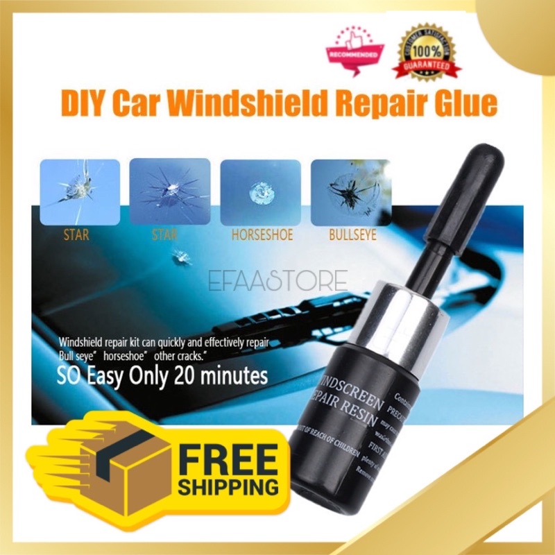 Car Glass Repair Glue Windshield Repair Kit Tool For Crack Windscreen Repair Tool Sets Gam