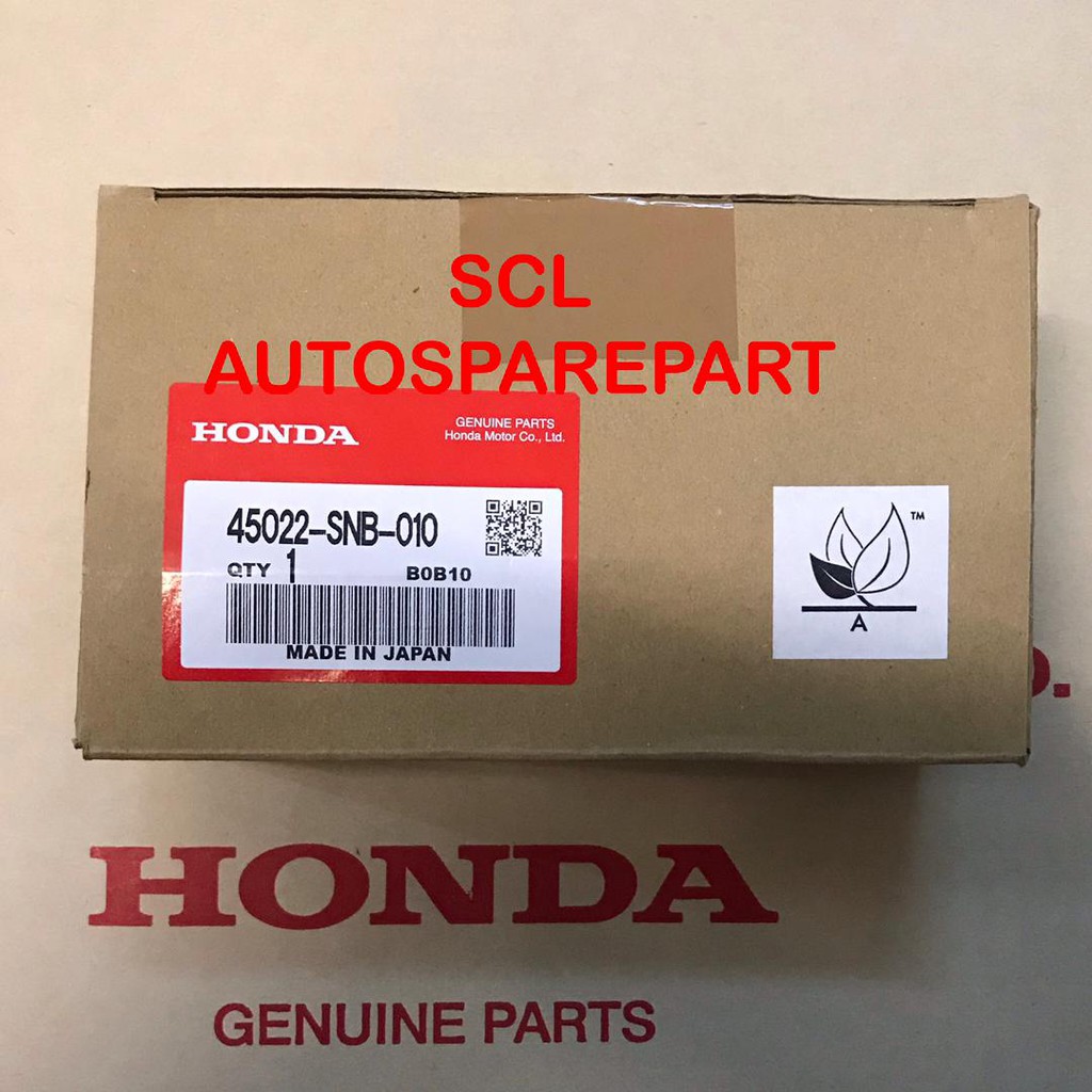 [SCL AUTOSPAREPART] Honda Genuine Front Brake Pad Honda Accord SDA