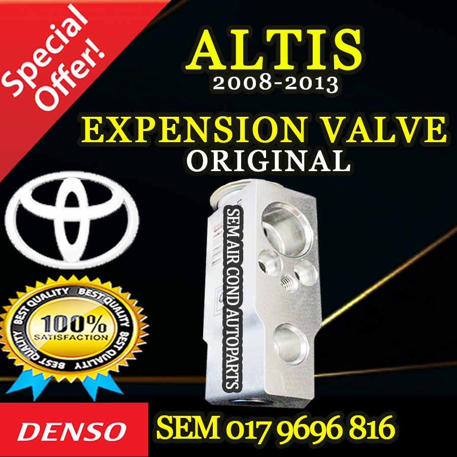 TOYOTA ALTIS 2008-2013 YEAR ORIGINAL DENSO ND EXPENSION VALVE ...