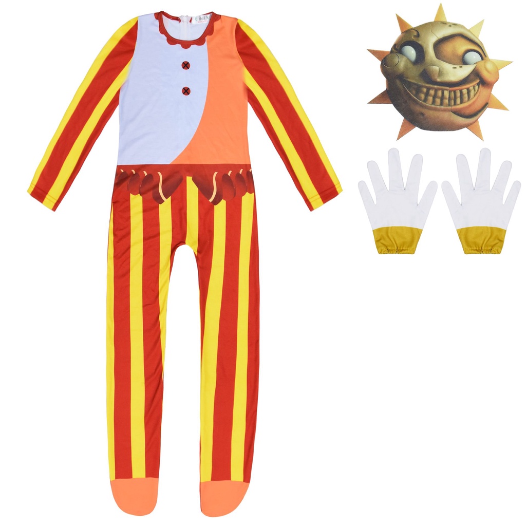 Sundrop Fnaf Toy Bear Halloween Cosplay Costume For Kids | Shopee Malaysia