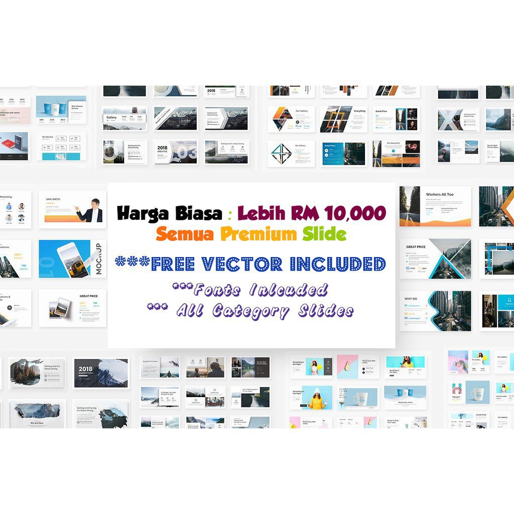 🔥PROMO🔥 100,000++ Slides Powerpoint Presentation Premium Templates ...