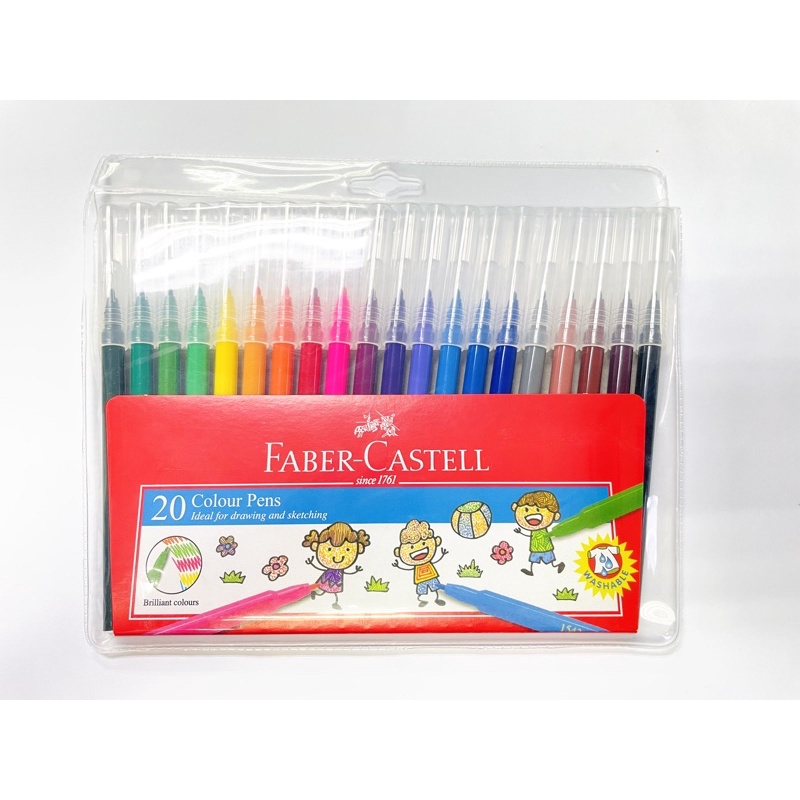 AKINA SAVE 24's Faber Castell Faster Colour Magic Pen Marker Fluorecent ...