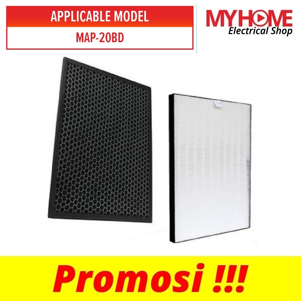 MIDEA AIR PURIFIER REPLACEMENT FILTER (FOR MAP20BD) Shopee Malaysia