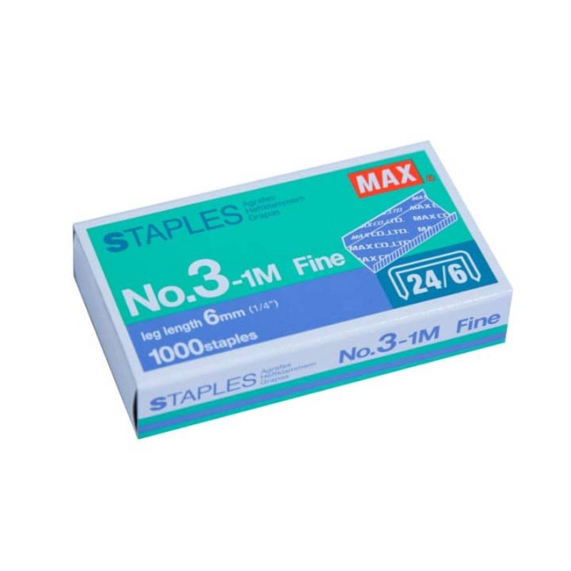 MAX 3 STAPLES (LENGTH:6MM) | Shopee Malaysia