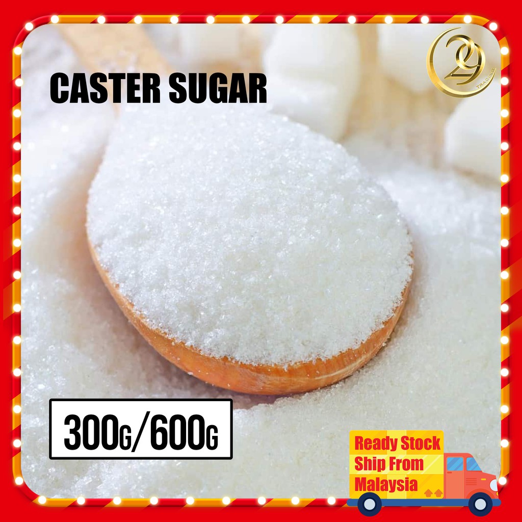 Caster Sugar Gula Castor 幼糖 300g 600g | Shopee Malaysia