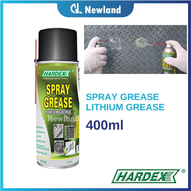 Hardex Grease Spray / Minyak Grease Spray / Lithium Grease 400ml (HD