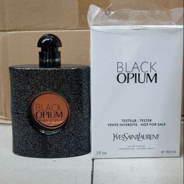 Ori Tester Box Black Opium EDP Perfume EDP Perfume For Women 90ml Authentic Shopee Malaysia