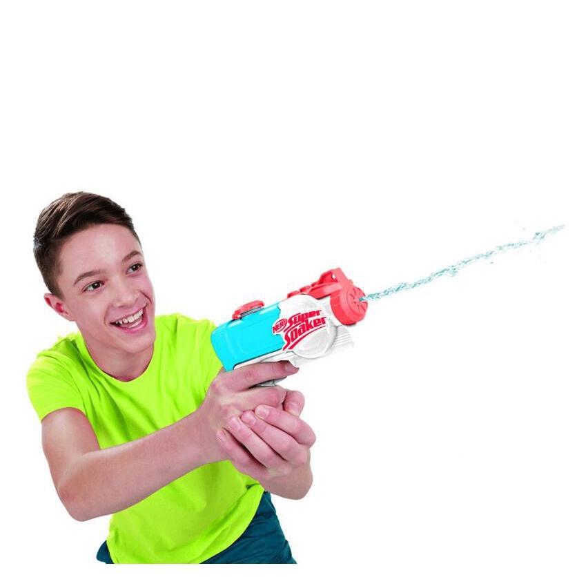 Nerf Super Soaker Pistolet à Eau ZipFire - 2 Pistolets à Eau Compactes pour Enfants à partir de 6 Ans, Unisex