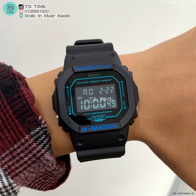 G SHOCK petak Matellic Mirror Face Series DW-5600BBM-1 / DW