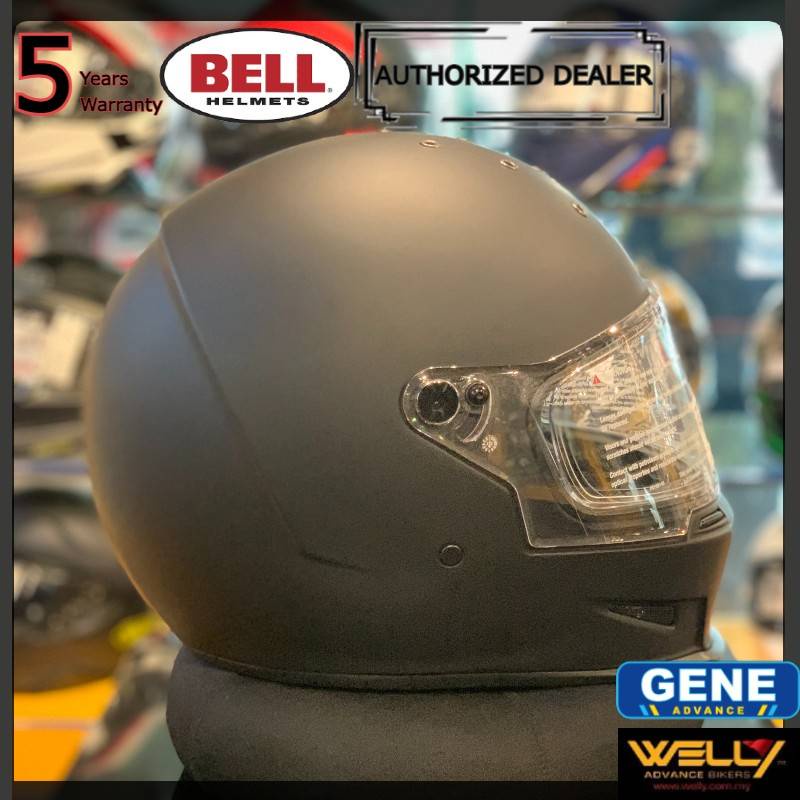 BELL Eliminator Matte Black Full Face Helmet 100% Original From Authorized  Dealer | Shopee Malaysia