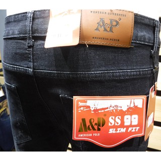 Slim Fit Jeans Lelaki A&P American Polo Men Jean Any 2Pcs For RM99