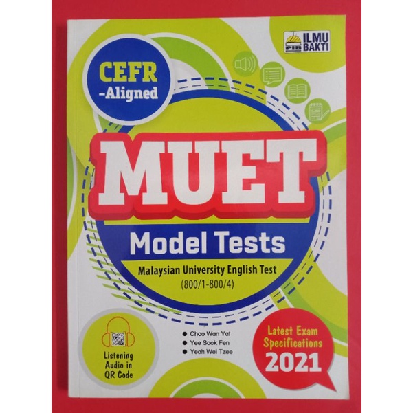 MUET Model Tests (Penerbit Ilmu Bakti) | Shopee Malaysia