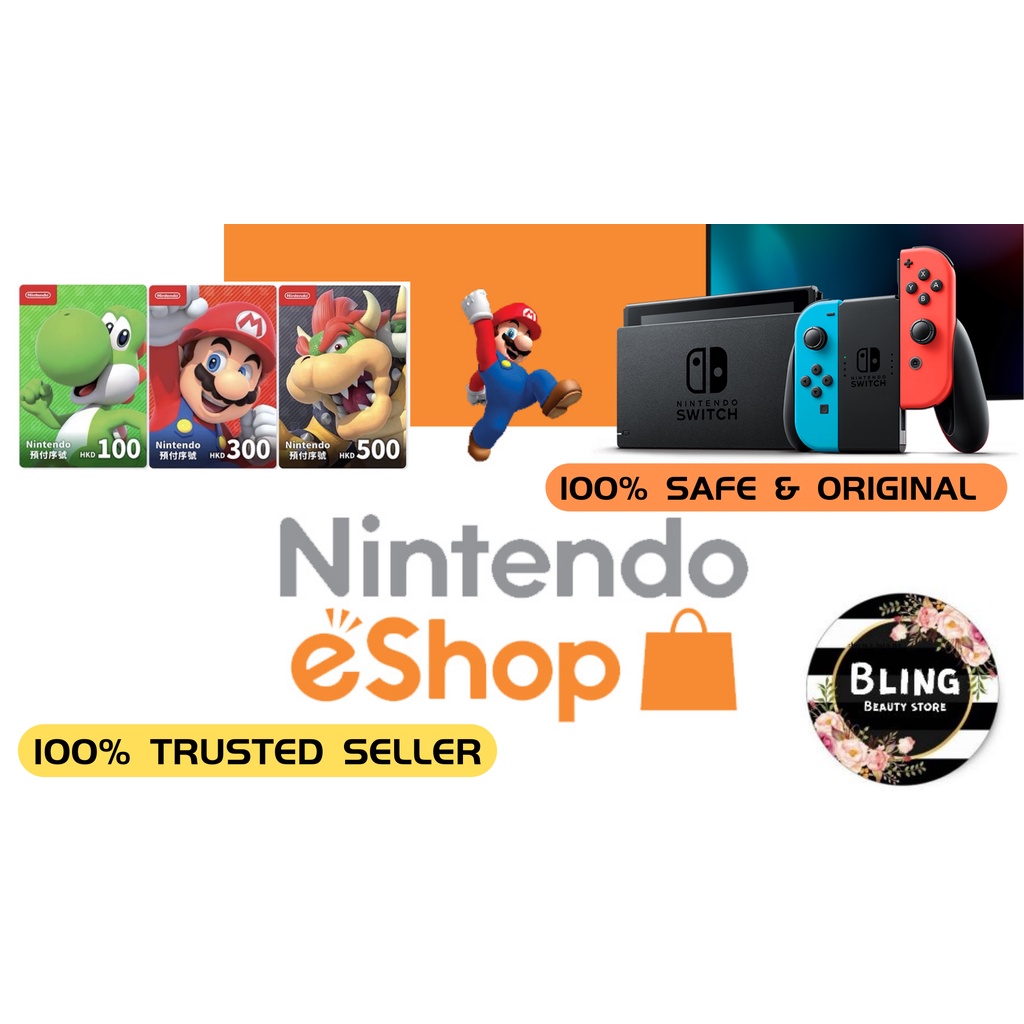 Nintendo switch eshop clearance prepaid code