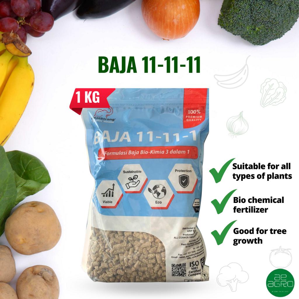 1KG Real Strong Biochemical fertilizer 111111/ Baja Bio Kimia 111111+TE+ EM Effective
