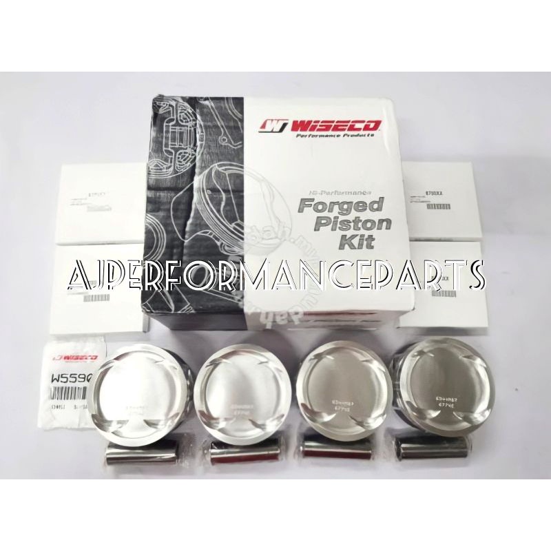 HONDA H22A TURBO 87MM 88MM WISECO PERFORMANCE LOW COMPRESSION