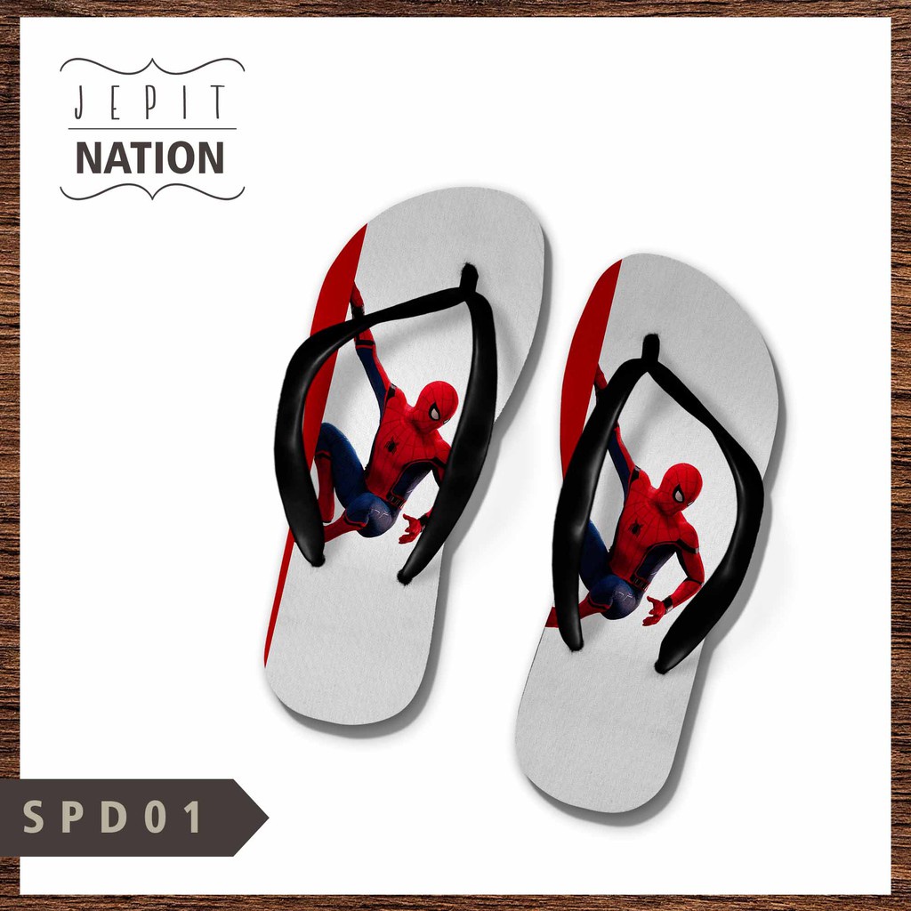 Spiderman Slingback Flip Flops