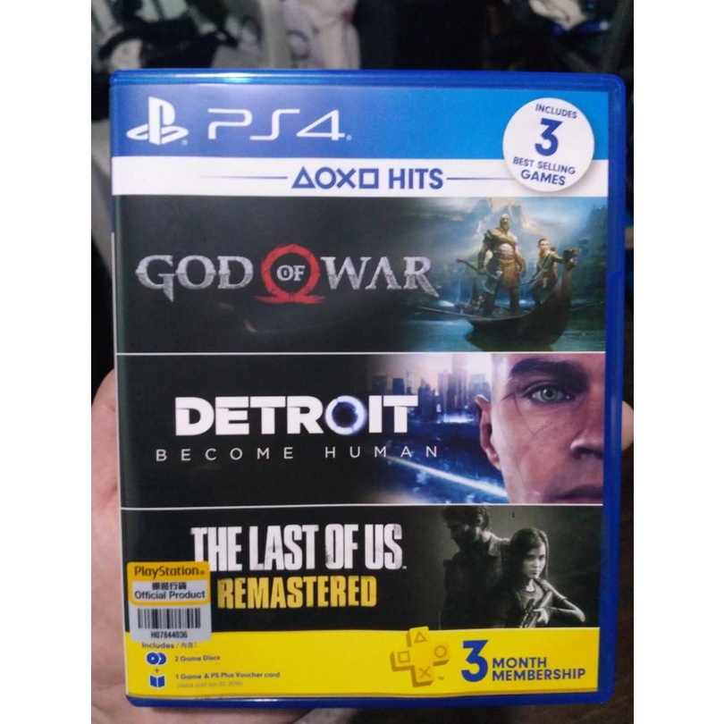 Megapack God Of War & Detroit Become Human- R3 (Ps4 Used Games ...