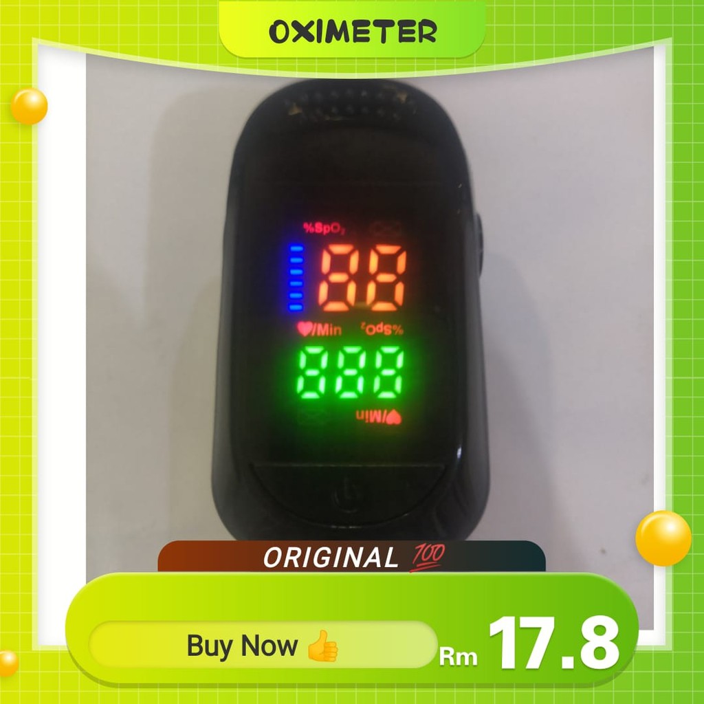 🔥Medical Fingertip Pulse Oximeter Accurate & Fast Spo2 Reading Oxygen Meter Heart Rate Monitor