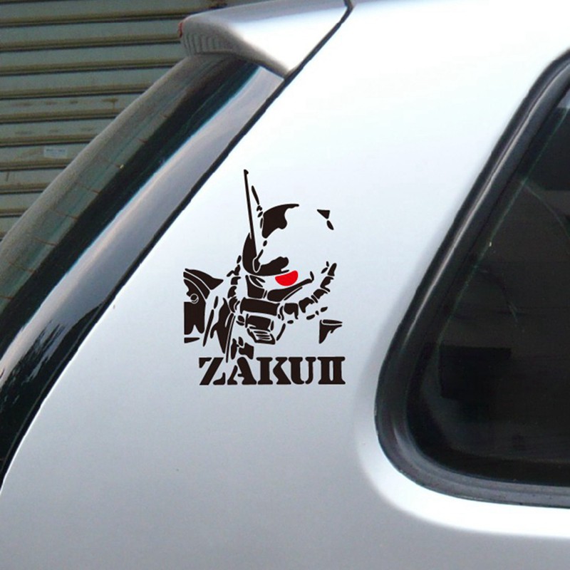 Gundam car clearance decal