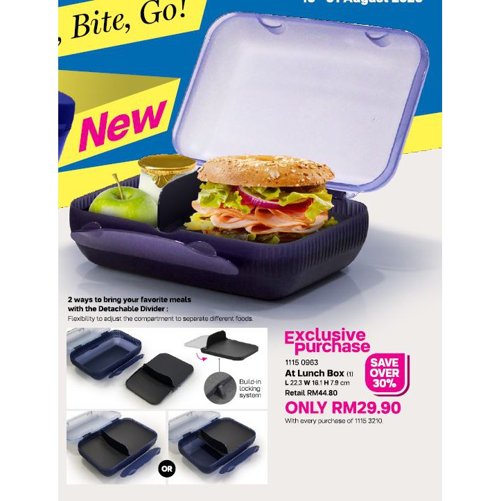 Tupperware At Lunch Box (1pc) | Shopee Malaysia