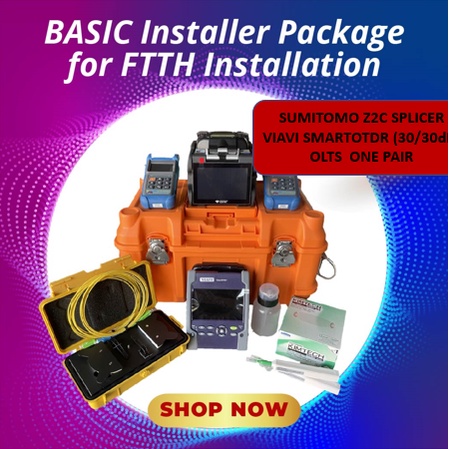 Basic Installer Package for FTTH Installation (Message us before ...