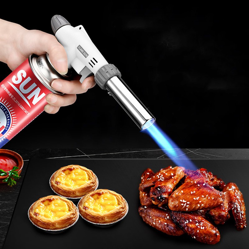 Heavy Duty Multipurpose Torch Butane Burner High Temperatures Flame Gun