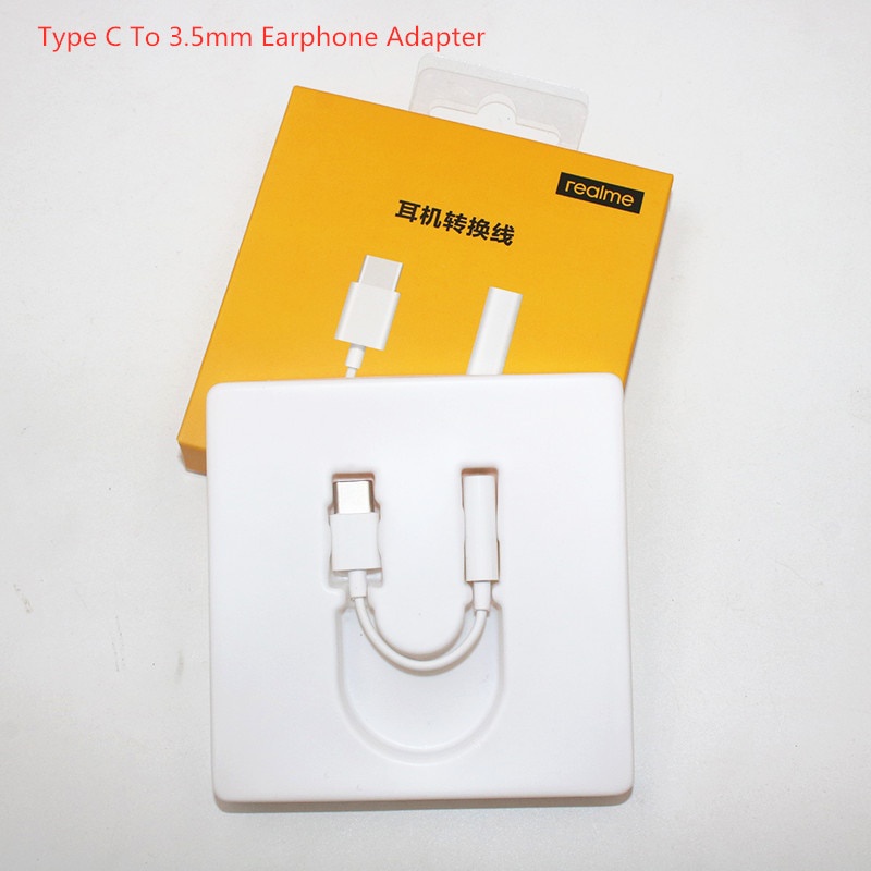 Realme USB Type C to 3.5mm Earphone Jack AUX Audio Headphone Cable Adapter For Real me V15 X50 X50M X50T Q2 pro X7 X7 pro Mi 10 Shopee Malaysia