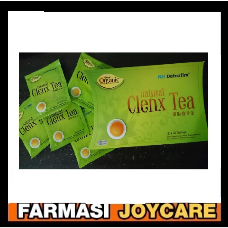 NH Detoxlim Natural Clenx Tea 3g 1 SACHET (Exp: November 2027) | Shopee ...