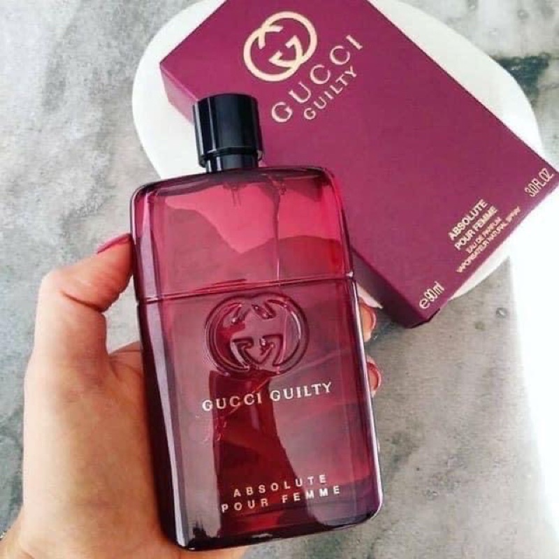 Perfume gucci sales red