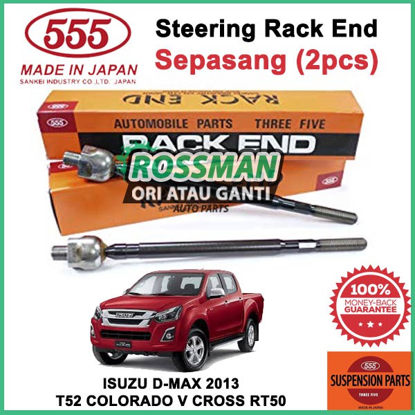 ISUZU D-MAX 2013, T52 COLORADO V CROSS RT50 JAPAN ORIGINAL 555 STEERING ...