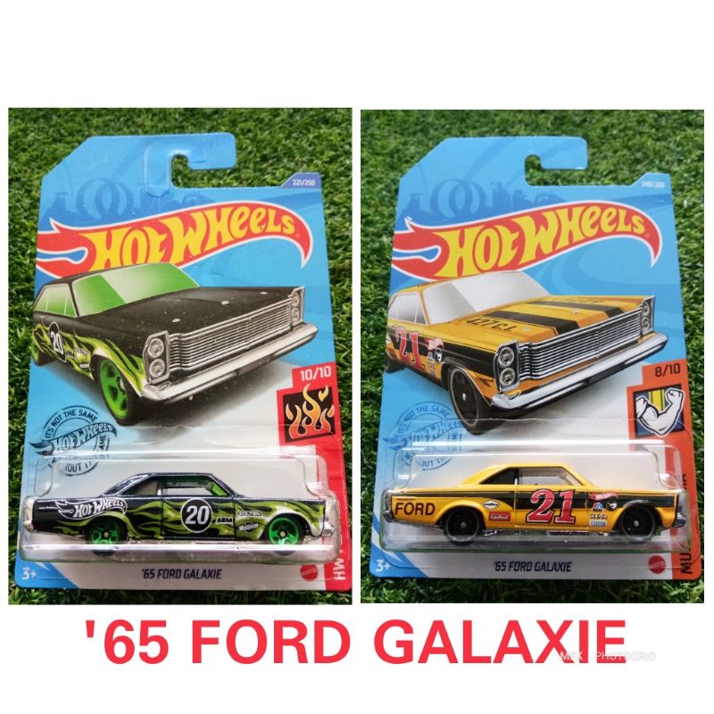 Hot Wheels Ford Galaxie Hw Flames Muscle Mania Rth Asst Shopee Malaysia