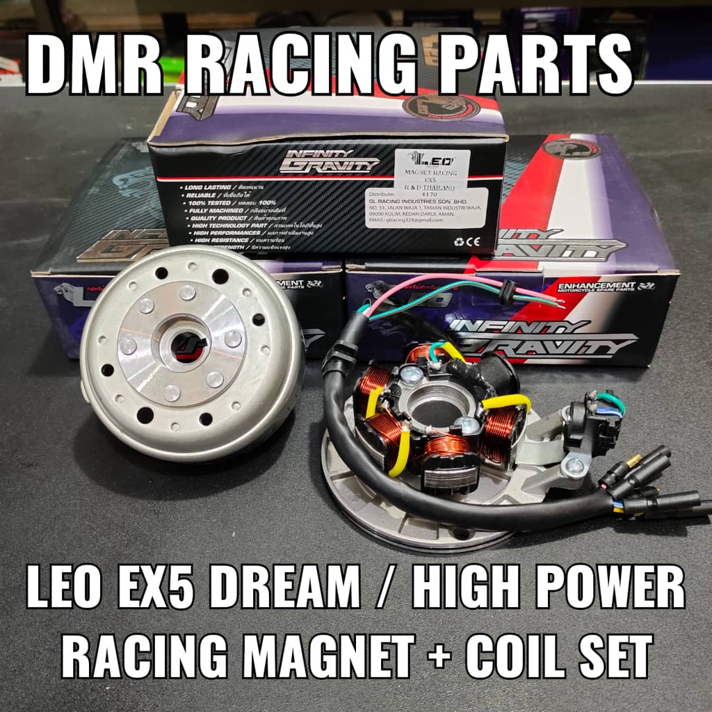 LEO RACING MAGNET HONDA EX5 DREAM / HIGH POWER RACING FUEL COIL ...