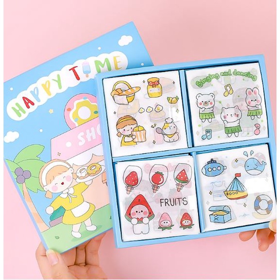 CozyJoy Cute Stickers Kids 【Random 1Pcs】 Waterproof Sticker for Water ...
