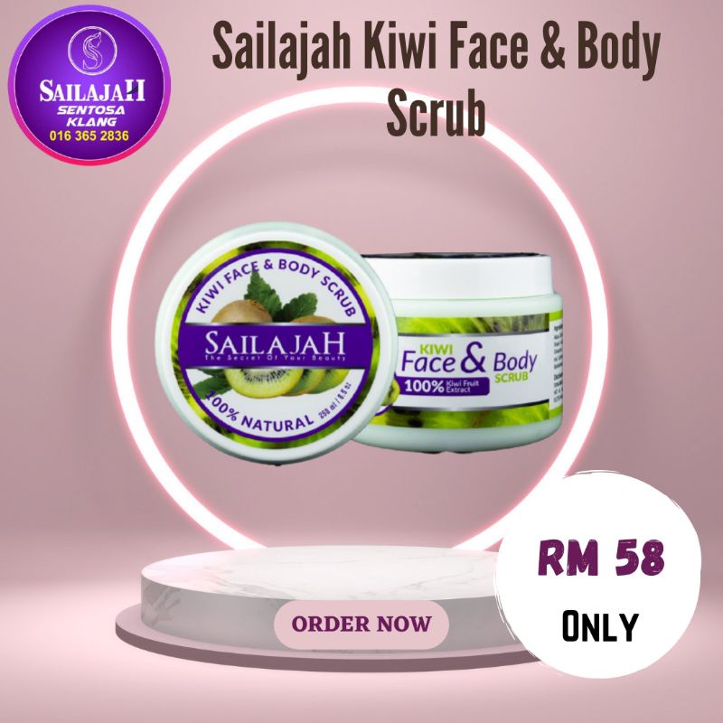 💚 Sailajah Face & Body Scrub 💚 with free gift 🎁 Shopee Malaysia