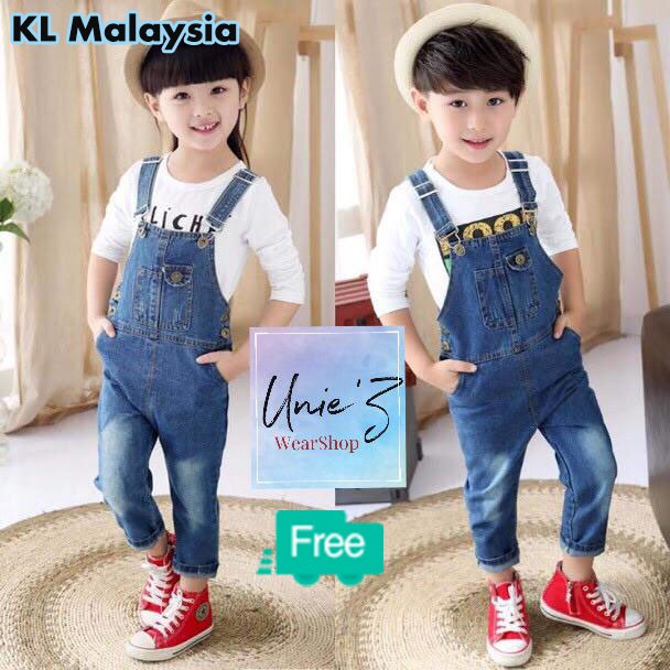 Denim jumpsuit for boys online