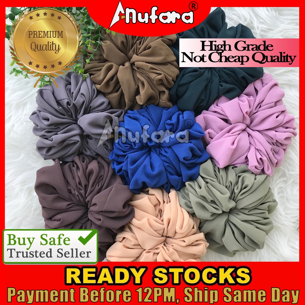 🔥READY STOCK🔥 SANGGUL CRUNCHY - Pengikat Rambut @ Inner Sanggul Tudung ...