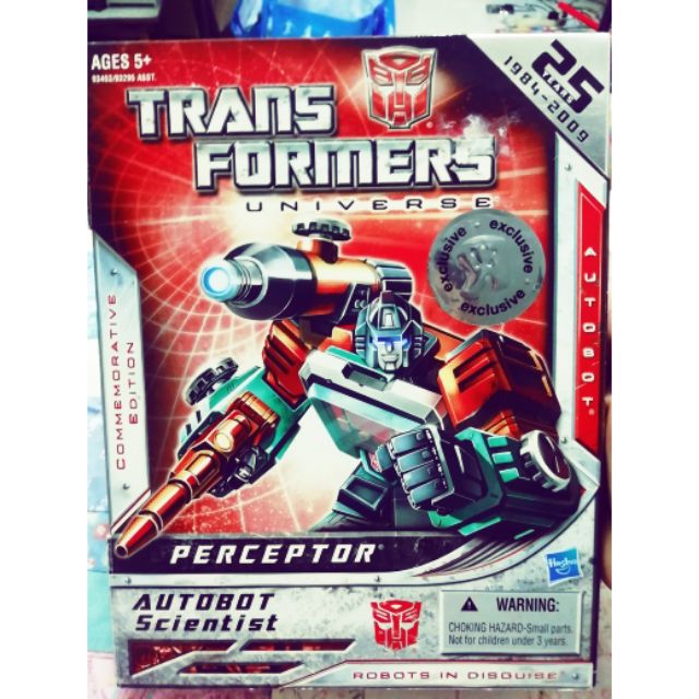 Transformers universe autobot scientist exclusive Commerative edition
