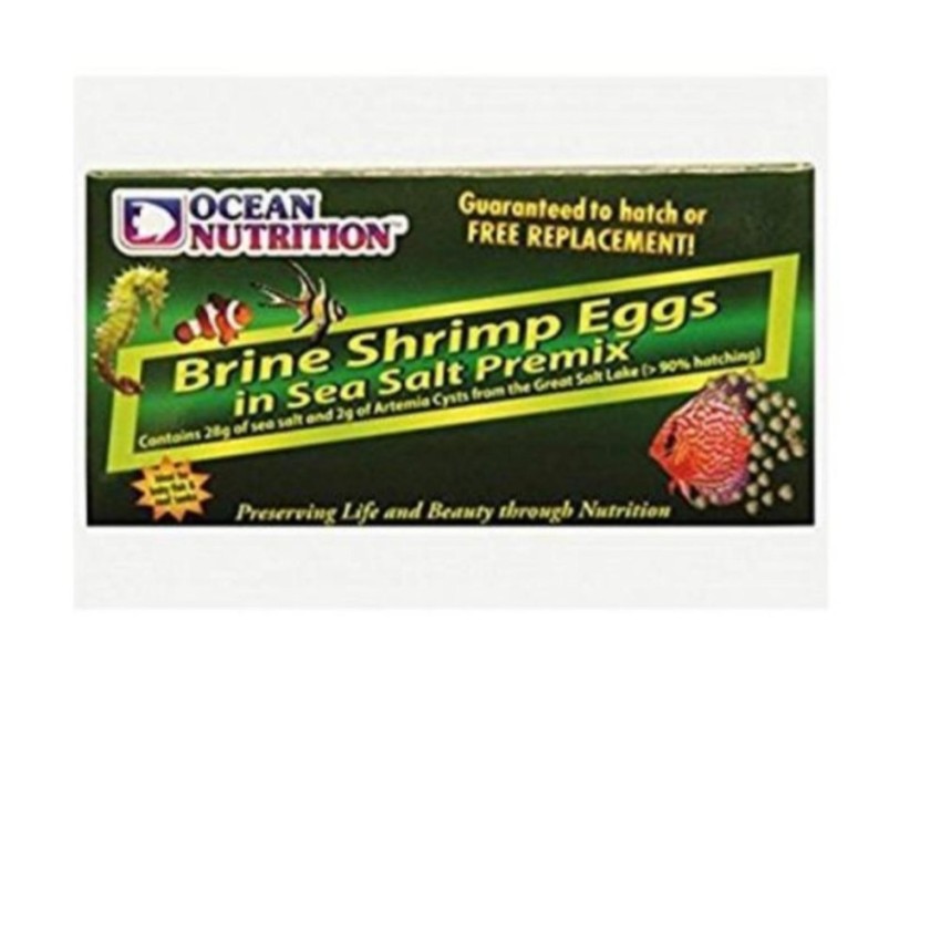 Ocean Nutrition Brine Shrimp Eggs in Sea Salt Premix Fish Food 50gm