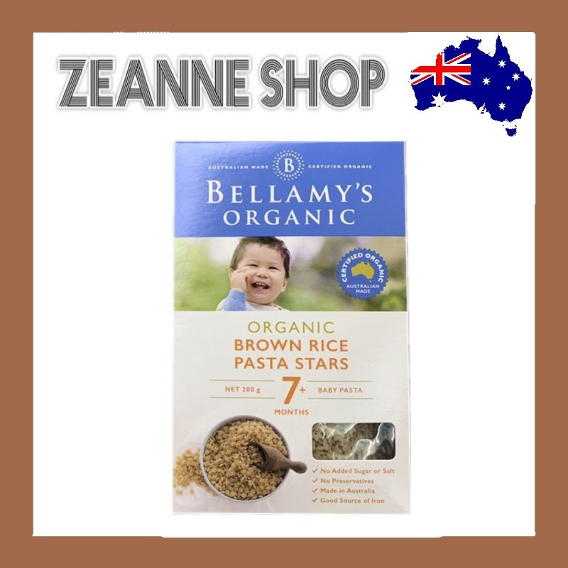 Bellamy store baby pasta