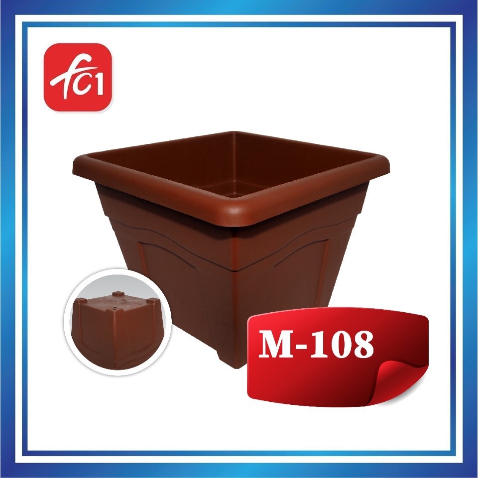 FC1 DIAMETER 25CM PLASTIC FLOWER POT PASU PLASTIK POKOK BUNGA | Shopee ...