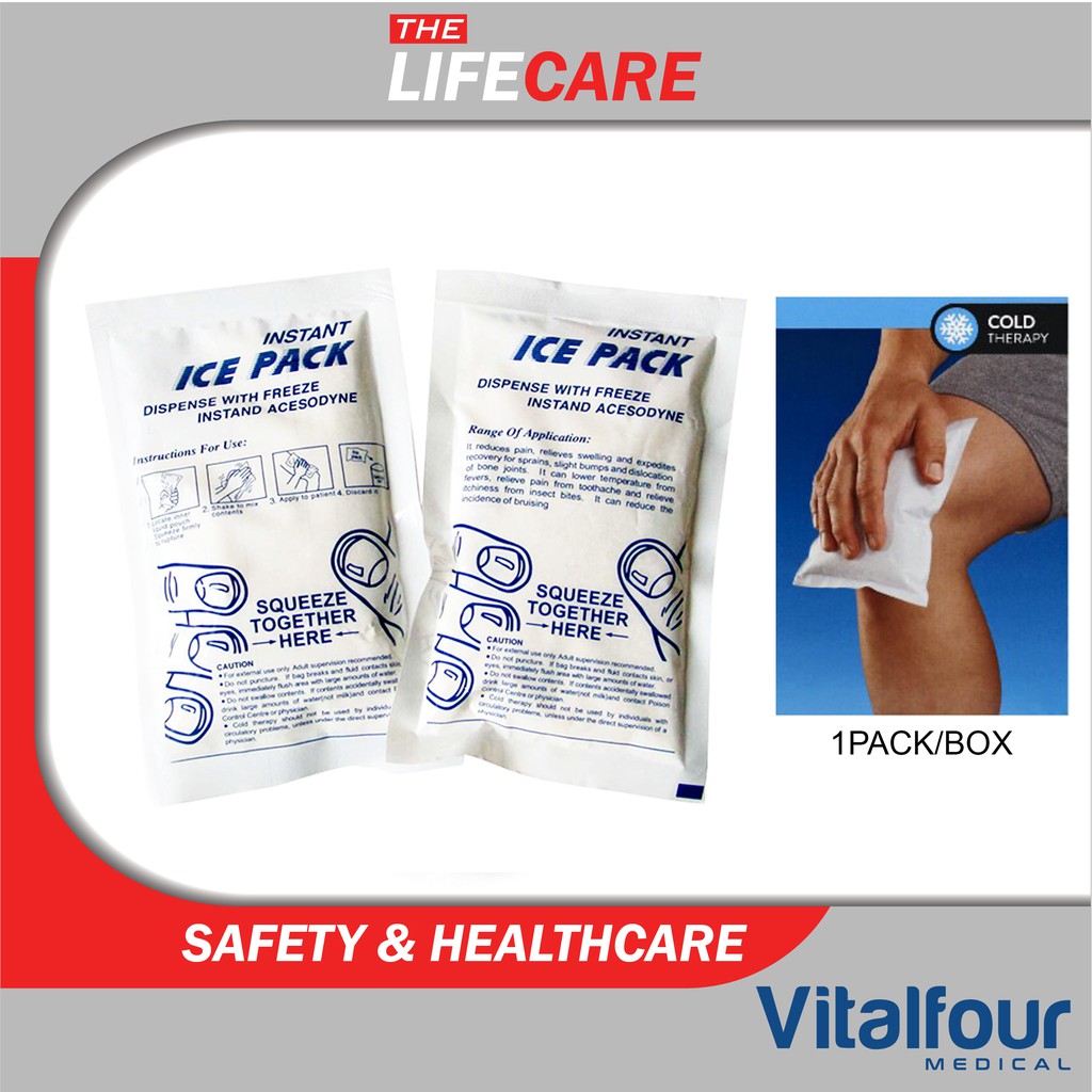 Instant Cold Pack for First Aid/Cold Therapy(Disposable)