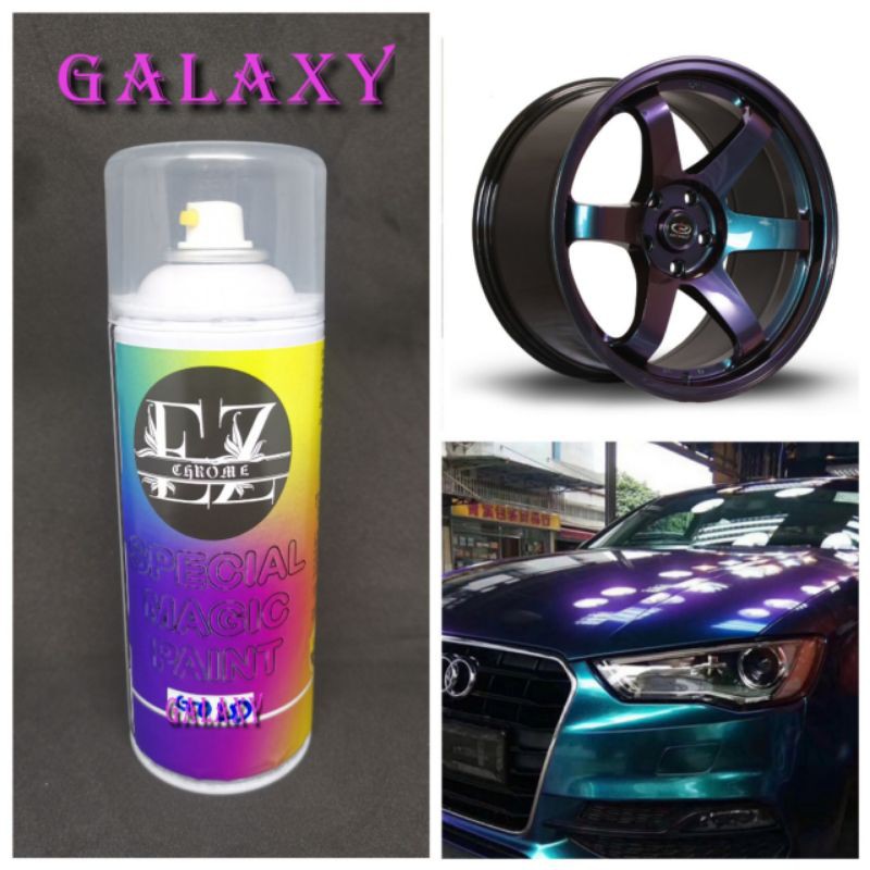 Ez Chrome Galaxy Spray Paint 5tone Special Effect Khameleon samurai