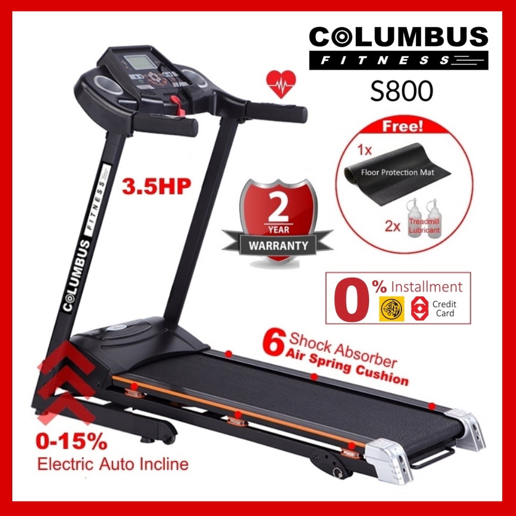 Columbus treadmill best sale