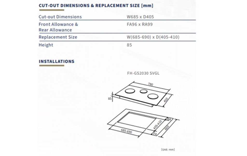 FUJIOH Super Slim Hood & Hob Combo LIMITED TIME SALES While Stock