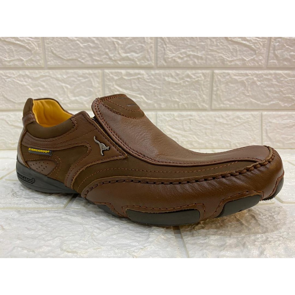 KANGAROO LEATHER MEN CASUAL SHOE 9672