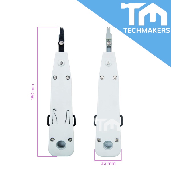 Punch Tool RJ11 RJ45 Network Tool Wire Cut Tool Telephone Puncher Phone Cable Cat5