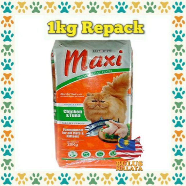 🍎 1kg Repack Maxi Cat Food 🍎 | Shopee Malaysia